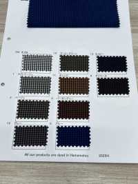 RN4002 Yarn Dyed Gingham Typewriter Cloth Overdye Micro-robe[Textile / Fabric] KOYAMA Sub Photo