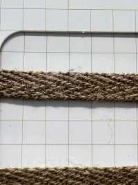 HA-4050 Linen Blend Herringbone Tape[Ribbon Tape Cord] No Name Sub Photo