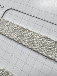 HR-4015 Linen Blend Woven Tape[Ribbon Tape Cord] No Name Sub Photo