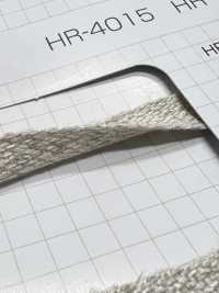 HR-4015 Linen Blend Woven Tape[Ribbon Tape Cord] No Name Sub Photo