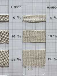 HL-9930 Linen Linen Blend Tape[Ribbon Tape Cord] No Name Sub Photo
