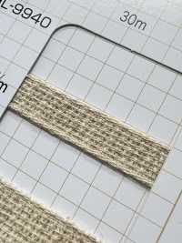 HL-9940 Linen Linen Blend Tape[Ribbon Tape Cord] No Name Sub Photo