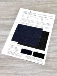 504R 10oz Fabric-like Knit Denim With Rib Knit For Attachment[Textile / Fabric] VANCET Sub Photo