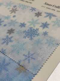 DX10363S HAndworks*Fabric® Lawn Christmas Large Snowflake Pattern[Textile / Fabric] VANCET Sub Photo