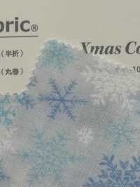 DX10363S HAndworks*Fabric® Lawn Christmas Large Snowflake Pattern[Textile / Fabric] VANCET Sub Photo