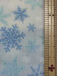 DX10363S HAndworks*Fabric® Lawn Christmas Large Snowflake Pattern[Textile / Fabric] VANCET Sub Photo
