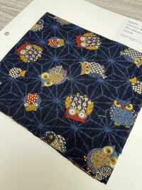 83075 Uneven Thread Cloth Old-fashioned Kinpukuro Kasuri[Textile / Fabric] VANCET Sub Photo