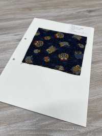 83075 Uneven Thread Cloth Old-fashioned Kinpukuro Kasuri[Textile / Fabric] VANCET Sub Photo