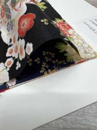 850585 Lawn Hana Gold Japanese Pattern Treasure Flowers In A Sea Of ​​Clouds[Textile / Fabric] VANCET Sub Photo