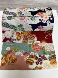 850585 Lawn Hana Gold Japanese Pattern Treasure Flowers In A Sea Of ​​Clouds[Textile / Fabric] VANCET Sub Photo