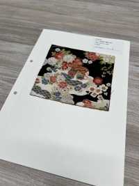 850585 Lawn Hana Gold Japanese Pattern Treasure Flowers In A Sea Of ​​Clouds[Textile / Fabric] VANCET Sub Photo
