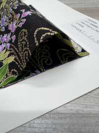 850586 Lawn Flower Gold Japanese Pattern Wisteria Flowing Water[Textile / Fabric] VANCET Sub Photo