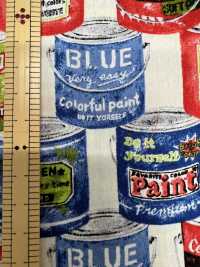 850572 Broadcloth American Vintage Paint Can[Textile / Fabric] VANCET Sub Photo