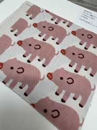 850576 Unbleached Oxford Cotton Boo Boo Pig[Textile / Fabric] VANCET Sub Photo