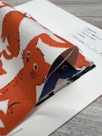 850575 Unbleached Oxford Cotton Cat And Chidori[Textile / Fabric] VANCET Sub Photo