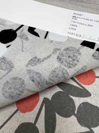 850581 Linen Canvas 80/20 CHERRY POM[Textile / Fabric] VANCET Sub Photo