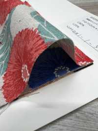 850582 Linen Canvas 80/20 TYROLIAN DAISY[Textile / Fabric] VANCET Sub Photo