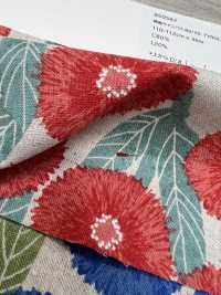 850582 Linen Canvas 80/20 TYROLIAN DAISY[Textile / Fabric] VANCET Sub Photo