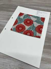 850582 Linen Canvas 80/20 TYROLIAN DAISY[Textile / Fabric] VANCET Sub Photo