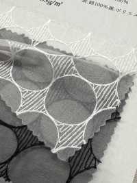 SLC8567 SLC 8567 (Circle) Silk Organza Lace[Textile / Fabric] KOYAMA Sub Photo