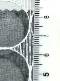 SLC8567 SLC 8567 (Circle) Silk Organza Lace[Textile / Fabric] KOYAMA Sub Photo