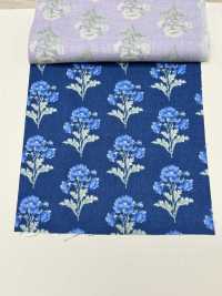 850573 SEVENBERRY® Lawn Unbleached Cotton Soleil Blue / Wildflower[Textile / Fabric] VANCET Sub Photo