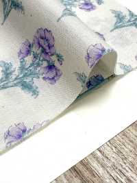 850573 SEVENBERRY® Lawn Unbleached Cotton Soleil Blue / Wildflower[Textile / Fabric] VANCET Sub Photo
