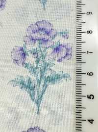 850573 SEVENBERRY® Lawn Unbleached Cotton Soleil Blue / Wildflower[Textile / Fabric] VANCET Sub Photo