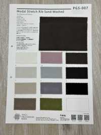 PGS-007 Sandwashed Bare Circular Rib[Textile / Fabric] YAGI Sub Photo