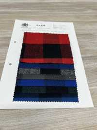 K-4995 8/1 Puffer Check Shaggy Fuzzy[Textile / Fabric] Kuwamura Textile Sub Photo