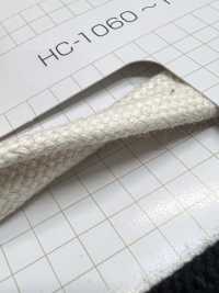 HC-1060 Extra Thick Flat Cotton String Coarse Grain[Ribbon Tape Cord] No Name Sub Photo
