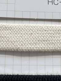 HC-1060 Extra Thick Flat Cotton String Coarse Grain[Ribbon Tape Cord] No Name Sub Photo