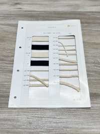 HC-1061 Extra Thick Flat Cotton String Stone Grain[Ribbon Tape Cord] No Name Sub Photo