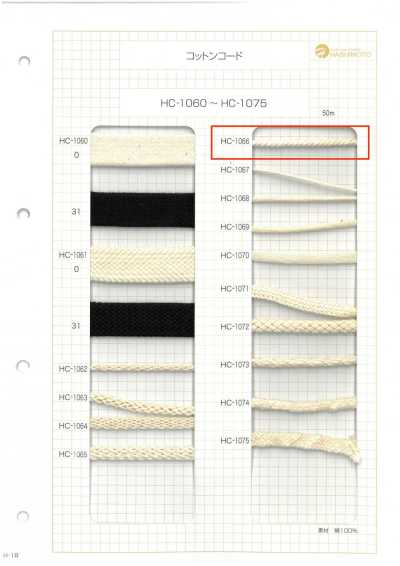 HC-1066 Soft Twisted Cord SS