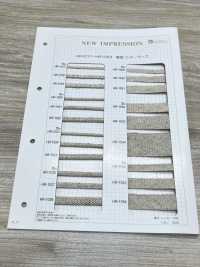 HR-1021 Linen Blend Warp Knit Stone Grain M[Ribbon Tape Cord] No Name Sub Photo