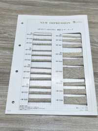 HR-1022 Linen Blend Warp Knit Stone Grain L[Ribbon Tape Cord] No Name Sub Photo