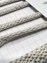 HR-1027 Linen Blend Knitted Bag M[Ribbon Tape Cord] No Name Sub Photo