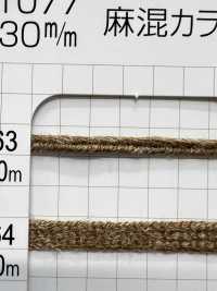 HR-1063 Linen Blend Color Cord[Ribbon Tape Cord] No Name Sub Photo