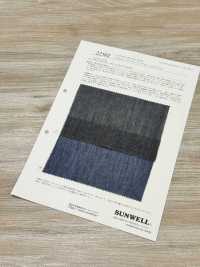 22502 2.4oz Indigo Sheer Washed Denim[Textile / Fabric] SUNWELL Sub Photo