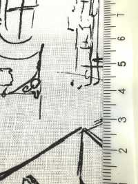 28117 Linen Loomstate With Landscape Print And Angel Soft Processing[Textile / Fabric] SUNWELL Sub Photo