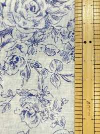 KP9073-DR Handwritten Floral Print Lawn(Half-fold)[Textile / Fabric] COSMO TEXTILE Sub Photo