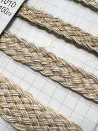 HJ-1011 Jute Nanako Tape[Ribbon Tape Cord] No Name Sub Photo