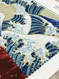 AP61901-DR Japanese Pattern Dobby Glitter (Half-fold)[Textile / Fabric] COSMO TEXTILE Sub Photo