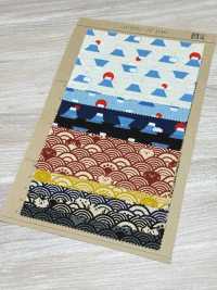 AP41903 FUKUFUKU Cat Dobby (Round)[Textile / Fabric] COSMO TEXTILE Sub Photo