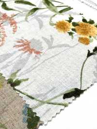 28118 Linen Loomstate With Watercolor Print And Angel Soft Processing[Textile / Fabric] SUNWELL Sub Photo