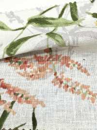 28118 Linen Loomstate With Watercolor Print And Angel Soft Processing[Textile / Fabric] SUNWELL Sub Photo