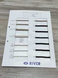 CK-570 Cotton Twisted Cord[Ribbon Tape Cord] RIVER Sub Photo