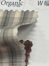 SBT-014 Organic Mini Check Wash Finish[Textile / Fabric] Kuwamura Textile Sub Photo