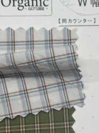 SBT-024 Organic Mini Check Wash Finish[Textile / Fabric] Kuwamura Textile Sub Photo