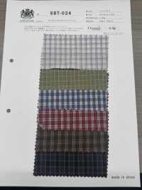 SBT-024 Organic Mini Check Wash Finish[Textile / Fabric] Kuwamura Textile Sub Photo